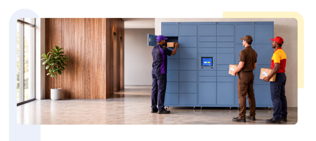 Multi-Carrier Open Network Lockers